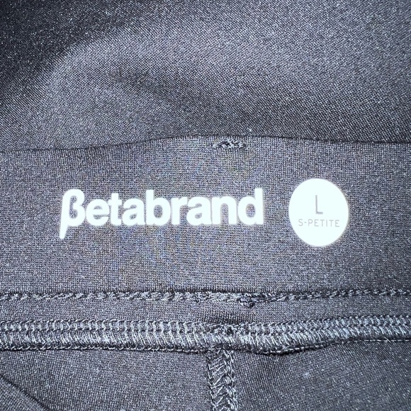 BETABRAND Bootcut Classic Dress Pants Black Size Large Petite - Picture 11 of 15